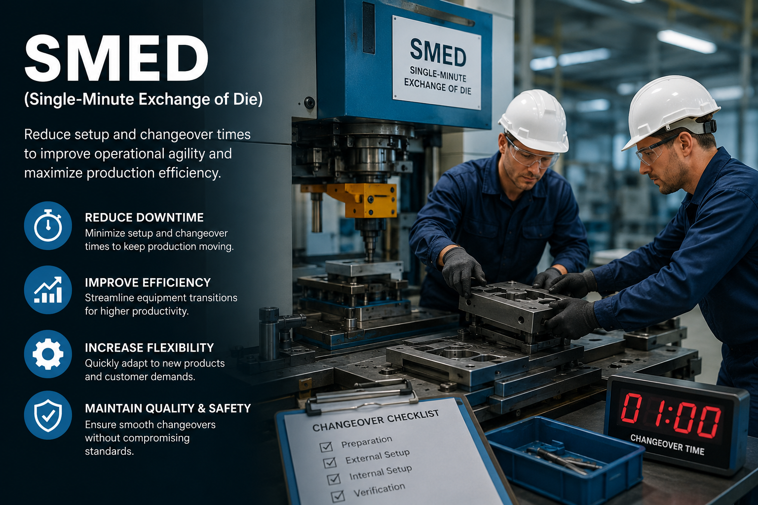 Streamlining industrial machinery layout